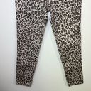 Nine West  Leopard Print Mid Rise Skinny Jeans Women's size 10 Photo 1