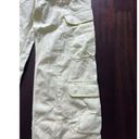 ZARA  Yellow Green Cargo Pants With Pockets Sz 0 Photo 4