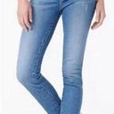 J.Crew  High Waist Toothpick Jean Size 24 Frayed Ankle Photo 0