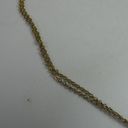 Monet  Chain Dangle Pendant Plus Size Friendly Gold Tone Necklace 23+" Box Clasp Photo 5
