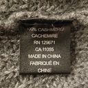 360 Cashmere 💕💕 Funnel Neck Pullover Sweater Mock Neck ~ Grey XS NWT Photo 8