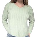 basic editions Vintage Thick Knit Sweater Photo 2