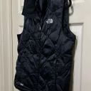 The North Face Women’s Puffer Vest 550 Down Black Size Medium Photo 3