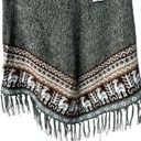 Peruvian Art Woman Poncho Cusquena Alpaca Wool Original from Peru NWT Tan Size undefined Photo 2