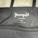 YoungLA Asana Strappy back in Black Sports Bra Size Small Photo 5