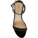 Betsey Johnson ** Women's Jean Heeled Sandal, Black, Women’s Size 9.5 Photo 5