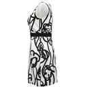 David Meister  Women's Black & White Dress‎ Size 2 Photo 2