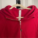 Lululemon  Lunar New Year Scuba Oversized Half-Zip Hoodie Size M/L Dark Red Photo 3