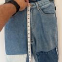 Brandy Melville  Women’s Patched Denim Baggy Raw Hem Jeans, sz XS ♠️ Photo 6