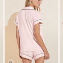 Eberjay Gisele TENCEL™ Modal Shortie Short PJ Set Sorbet Pink/Black Photo 1