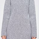 Tibi  • Tech Poly Sculpted Sweater Mini Dress grey knit chunky heathered black Photo 4