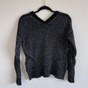 ALLSAINTS  Quinta Shine Sweater in Black/Silver Photo 6