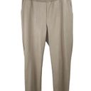 Commando  Sand Tan Faux Leather Smocked Waist Jogger Pants Size Large NWT Photo 1