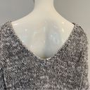 Vintage Havana  Marled Gray Distressed Side Zippers Slouch Sweater Photo 7