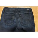 Lee  Relaxed Fit Straight Leg Mid Rise Womens 14M Blue Jeans Dark Wash Pants Photo 9