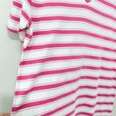 Vintage 80’s Pink Striped Top Size M Photo 2