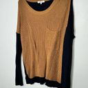 Madewell  color block sweater size small Photo 1