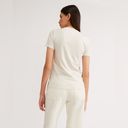 Everlane The Organic Cotton Crew Tee In Heather Oat Photo 1