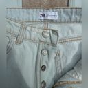 ZARA  Straight Leg‎ High Waisted Jeans Size 4 Photo 2