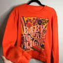 Life Clothing Co. Baby Your Magic Groovy Hippie Sweatshirt Crewneck Photo 9