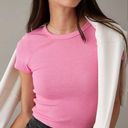 American Eagle pink  cropped top, size small! Photo 0