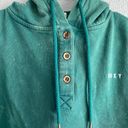 Roxy Green Distressed Hoodie Photo 1