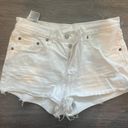 Levi's White 501 Shorts Photo 0