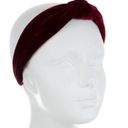 Lele Sadoughi  Knotted Velvet Headband Photo 2