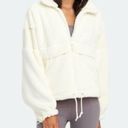 Free People Movement FP movement free people seeing stars cream ivory fleece jacket Photo 1