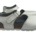 Birkenstock ALPRO White Leather Mary Jane Clog Sandals Made in Germany L 11-M 9 Photo 0