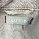 Dear John  Relaxed Annie Distressed Denim Jean Jacket Size Large Photo 4