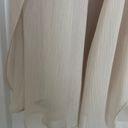 Vera Wang White by  Champagne Maxi Chiffon Halter Dress Photo 8