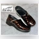 Dansko  Leopard Clog Shoes sz 39 Photo 1