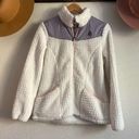 Reebok  NWOT Teddy Fleece Zip Up Jacket Size Medium Petite Photo 0