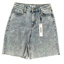 Vigoss  High Waist Bermuda Jean Shorts size 25 NEW Photo 2