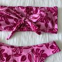 Amazon NWOT Floral Bandeau Bikini Set Photo 4