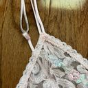 Secret Treasures  Vintage baby pink lace and embroidered silky chemise slip dress Photo 3