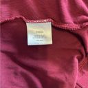 Modcloth  red maroon sleeveless faux wrap top shirt size 1x Photo 6