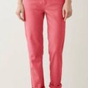 J.Jill  Bright Pink Relaxed Boyfriend Fit Jeans Photo 7