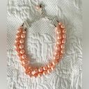 Talbots TALBOT’S Vintage Pink Faux Pearl Choker Necklace Adjustable Photo 1