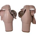 PARKE Marion  Bella Blush Pink Leather Sandal Block Heel Tie Ankle Strap Size 42 Photo 2