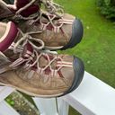 Keen  Targhee II Waterproof Brown Leather Hiking Outdoor Boots Women's Size 8.5 Photo 1