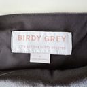 Birdy Grey Black Satin Bridesmaid Dress Medium Photo 4