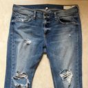 Rag and Bone  Dre Low Rise Ankle Distressed Slim Boyfriend Jeans in Carter Size 31 Photo 1