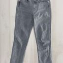 Rag and Bone  women’s vintage gray cigarette slim raw hem denim high rise jeans 26 Photo 2