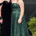 Windsor Dark Green Prom Dress Photo 1