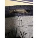 Vervet Flying Monkey Women Size 28 High Rise Flare Blue Jeans‎ Frayed Hem BAX-C Photo 9