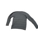 Michael Stars  Louisa Cable Knit Pointelle Pullover Sweater in Black Size XS Photo 4