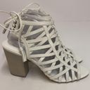 sbicca  MANITOU LEATHER ANKLE STRAP GLADIATOR SANDALS A17 Photo 4