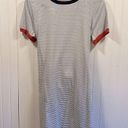 The Row All :  crewneck striped short sleeve dress Photo 0